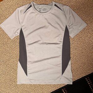 Men's Reebok Short Sleeve Active Gray Tshirt - Size L
